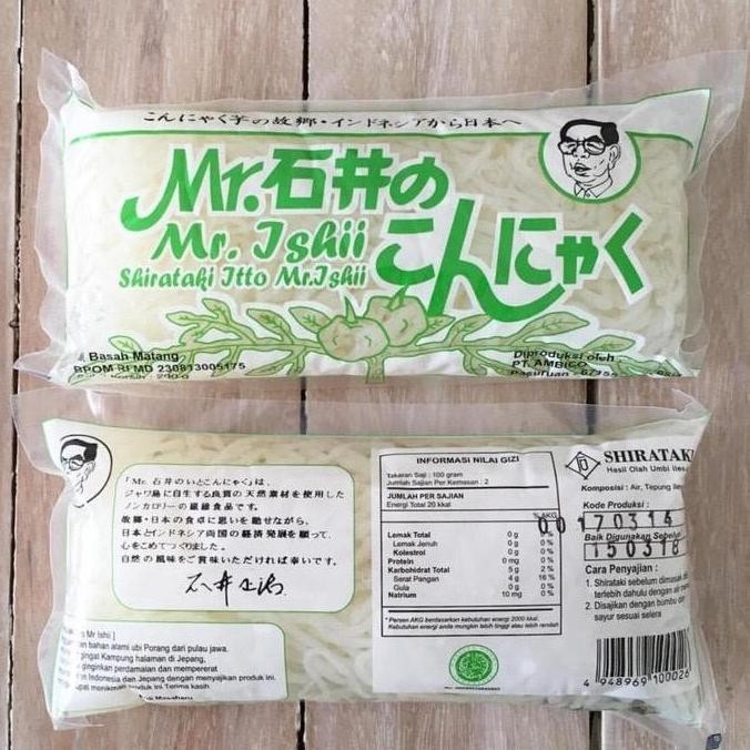 

Baru Mr Ishii Mie Shirataki Hijau Diet Keto Murah 200 Gram