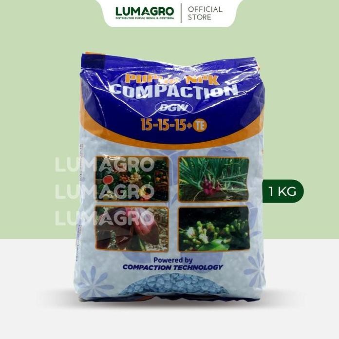 

Terlaris Pupuk Npk Compaction Dgw 1Kg Nutrisi Tanaman Memaksimalkan Pertumbuhan 15-15-15+Te
