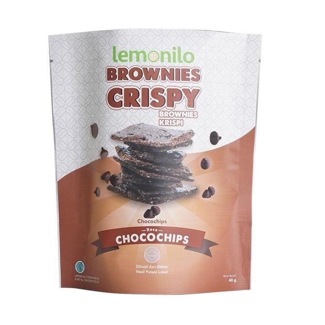 

Baru Lemonilo Brownies Crispy Rasa Chocolate | Cemilan Diet Sehat - Coklat