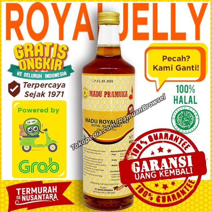 

BARU MADU PRAMUKA ALAMI (MADU ROYAL JELLY) 650ML