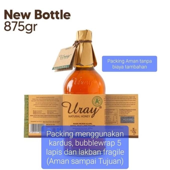 

BARU MADU URAY BESAR 640ML / 875G NATURAL HONEY