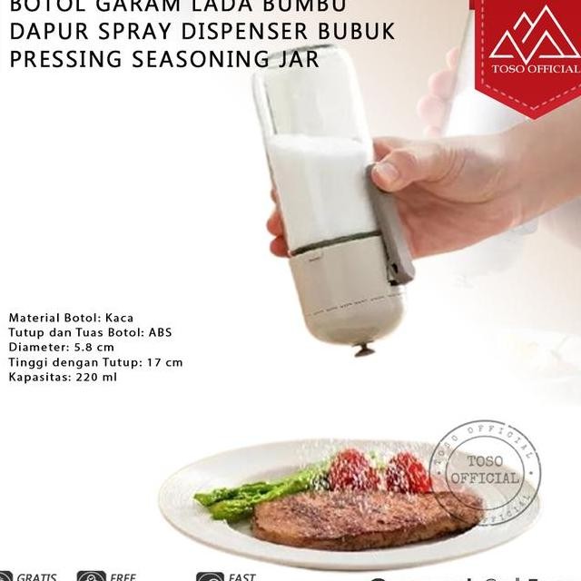 

Pepper Botol Bumbu Garam Lada Tabur Pray Dier Bubu Preing Eaoning Jar