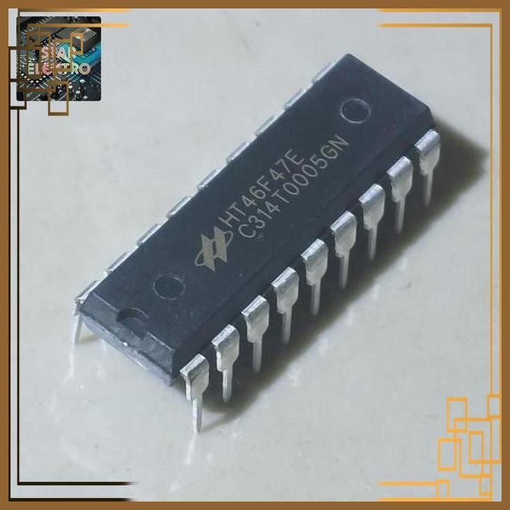 [SRE] HT46F47E DIP-18 TANCAP HOLTEK HT46F47 HT 46F47 46F47E IC COST EFFECTIVE 8-BIT FLASH A/D MCU WI