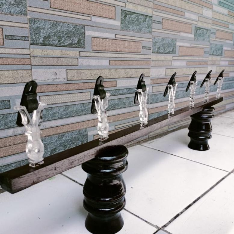 standar cagak pion Sensitive akrilik joran timbang