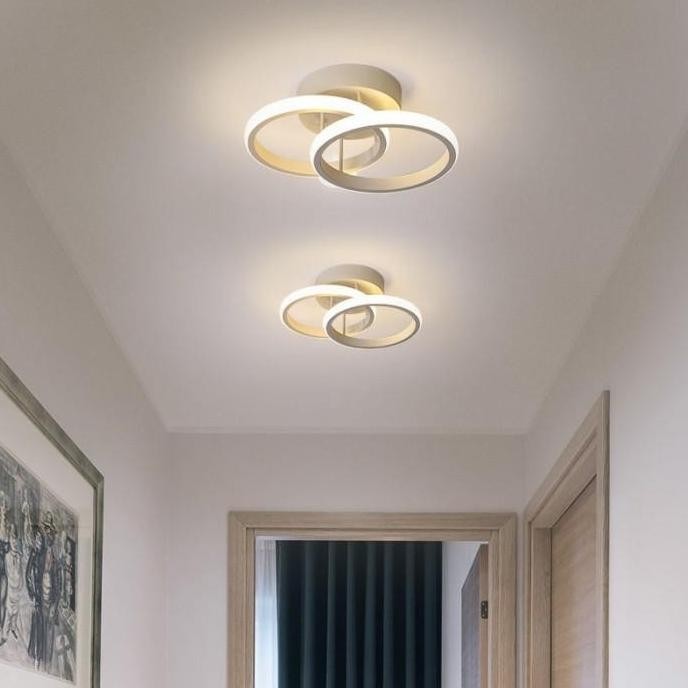 Lampu Plafon LED Lampu Hias ern Lampu 3 Warna