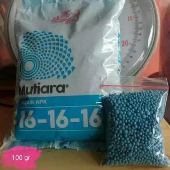

Terlaris Pupuk Meroke Npk Mutiara 16-16-16 Repack 100 Gram Original