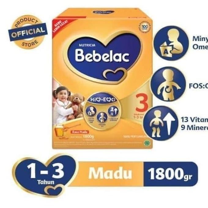 

BARU BEBELAC 3 VANILA/MADU 1800GR