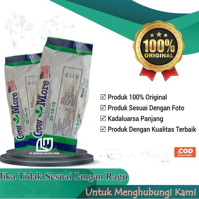 

Terlaris Pupuk Npk Daun Growmore 32-10-10 100Gr Original 100%