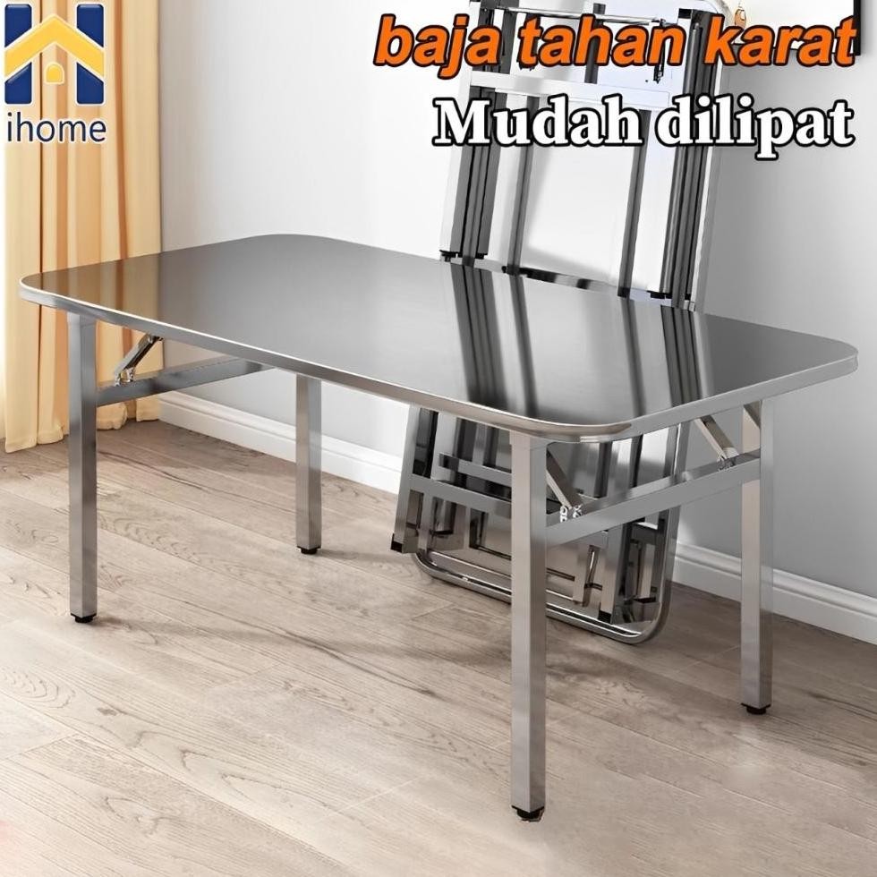 Meja Lipat Portable Meja Lipat Besi Meja Belajar Lipat Meja Lipat Jualan Meja Bar Dapur Lipat Meja L