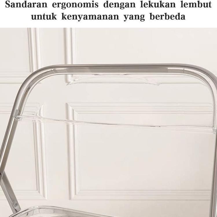 Kursi Lipat Outdoor / Kursi Aesthetic / Kursi Lipat / Kursi Cafe / Kursi Plastik Lipat / Kursi Plast