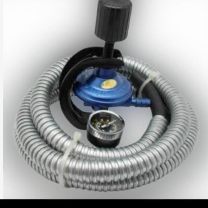 Paket Regulator Putar Destec Starcam Free Selang 1,8 Meter/Kompor Gas