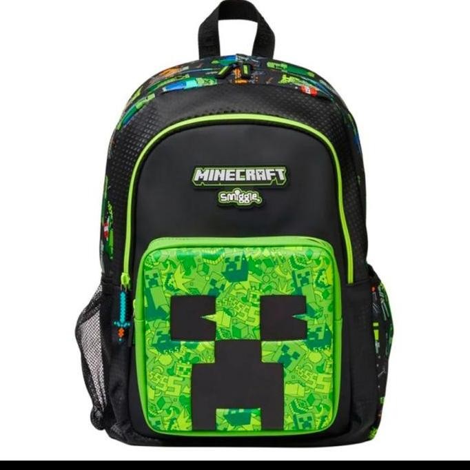 Terbaru Smiggle Minecraft Backpack/ Tas Ransel Smiggle