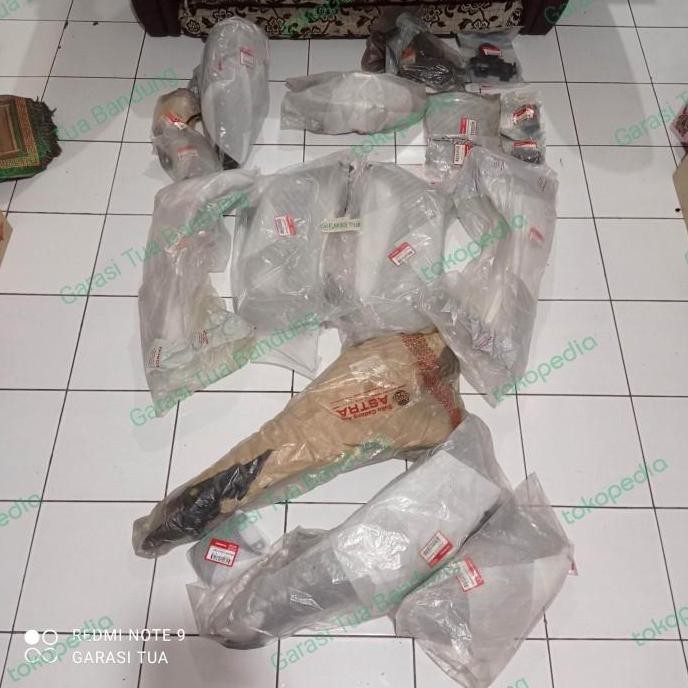 Full Set Body Supra 100 X XX V Fit lama old Asli Ori Original AHM HGP murah