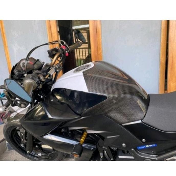 Tutup Cover Tangki Ninja 250 Fi 2013-2017 Pelindung Tangki Ninja 250 murah