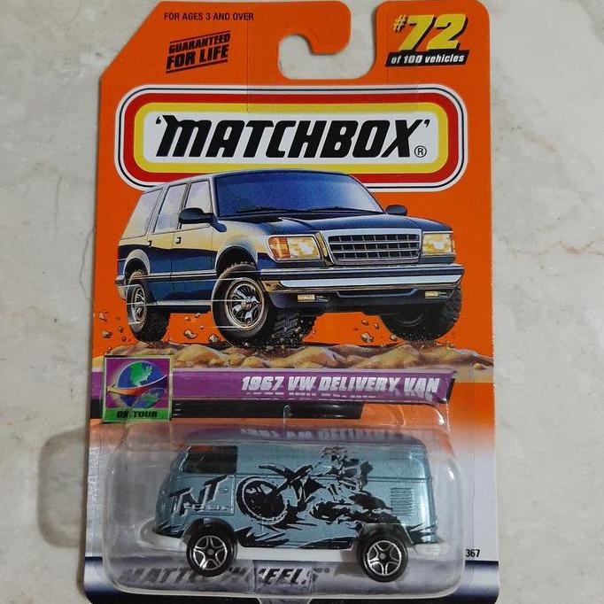 matchbox 1967 vw delivery van