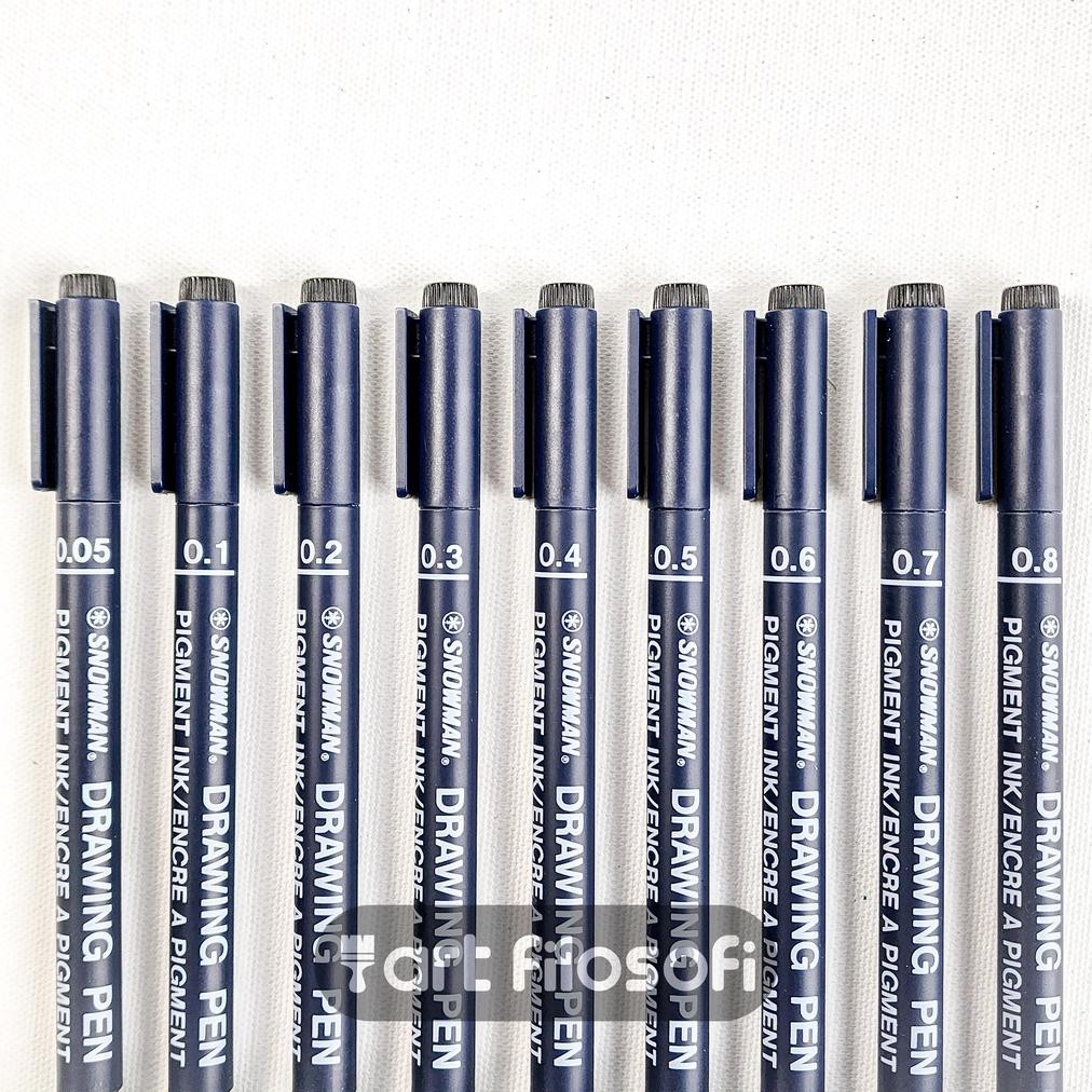 

Ready Snowman Drawing Pen Spidol Ft-700