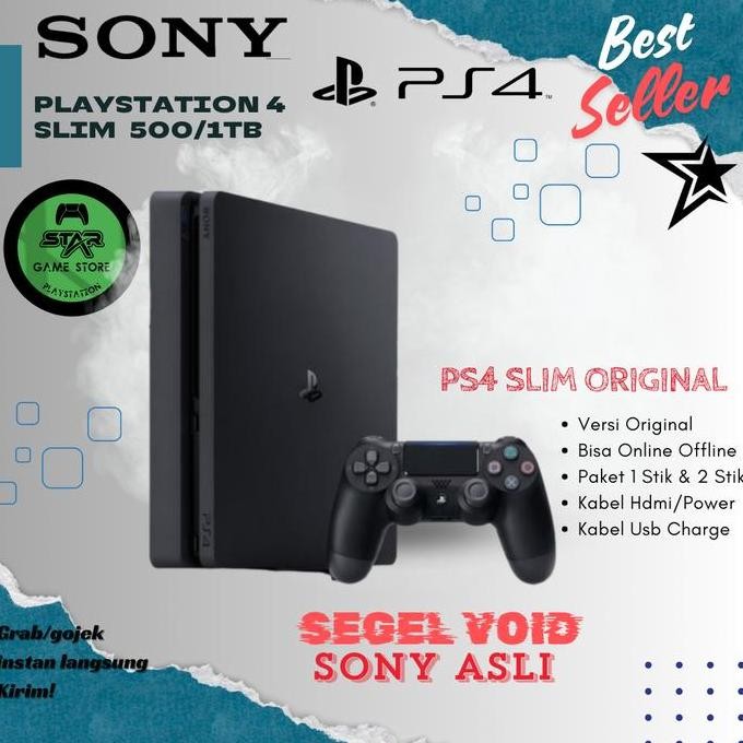new Sony Ps4 Slim Playstation 4 Slim 500-1Tb Firmware Original