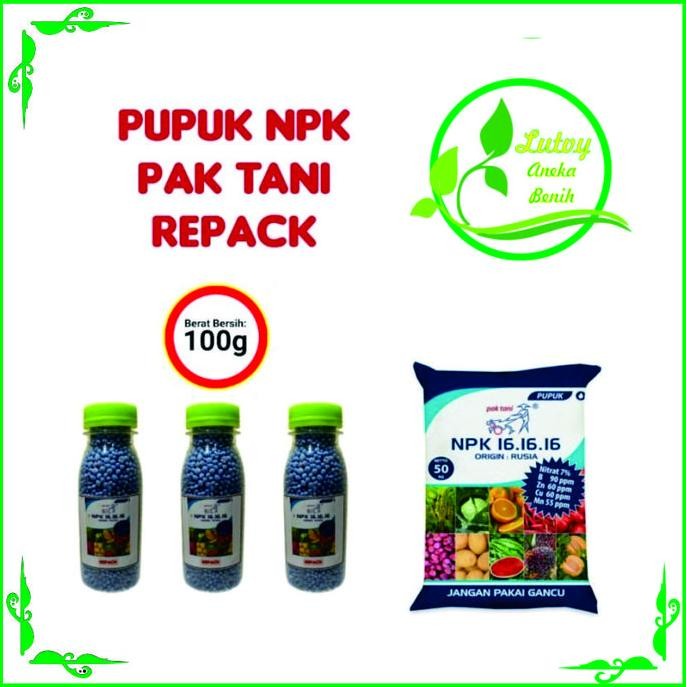 

Terlaris Pupuk Npk Pak Tani Isi Kemasan 100 Gram