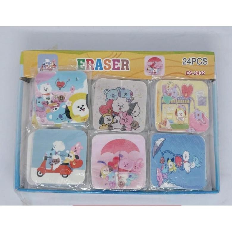 

Ready Penghapus Pensil Bentuk Bt12 Isi 24