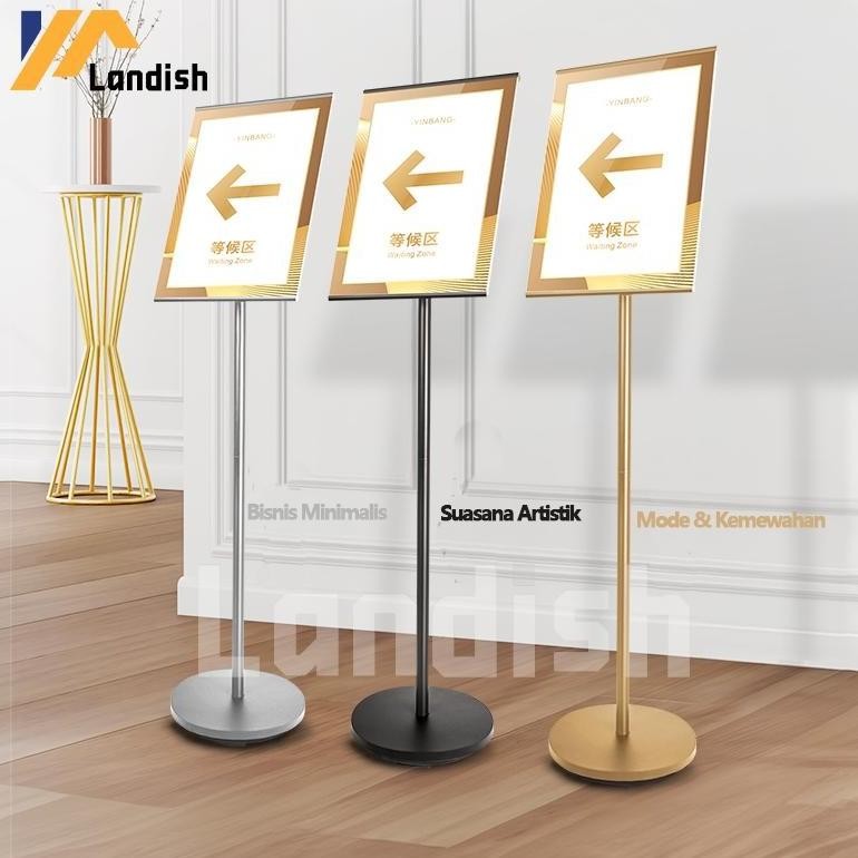 Floor Standing / Standing Sign A2/A3/A4 Acrylic | Standing Menu Frame Acrylic | Standing Welcome Sig