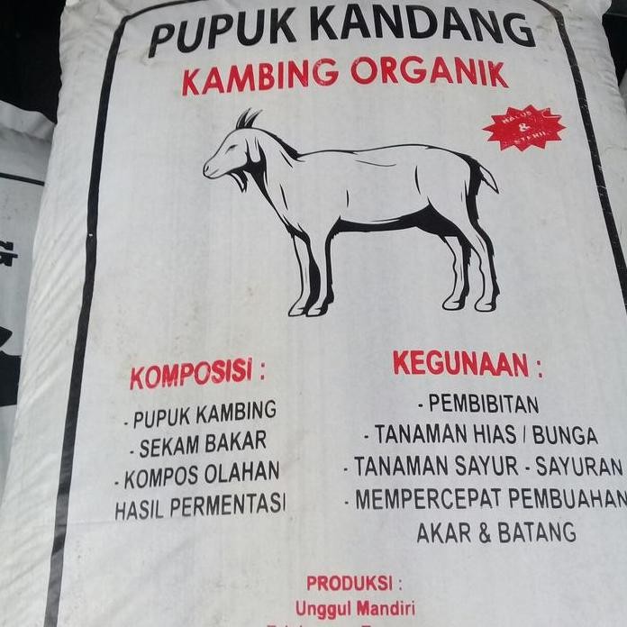 

Terlaris Media Tanam Pupuk Kandang Kambing Organik