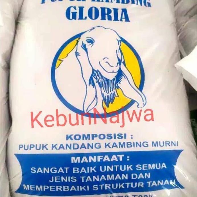 

Terlaris Pupuk Kandang /Gloria / Pupuk Kambing & Sapi 1 Karung Berat 9 Kg