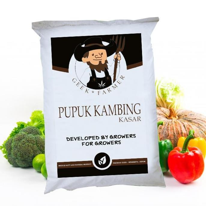 

Terlaris Pupuk Kandang Kambing Kasar (Geek Farmer)