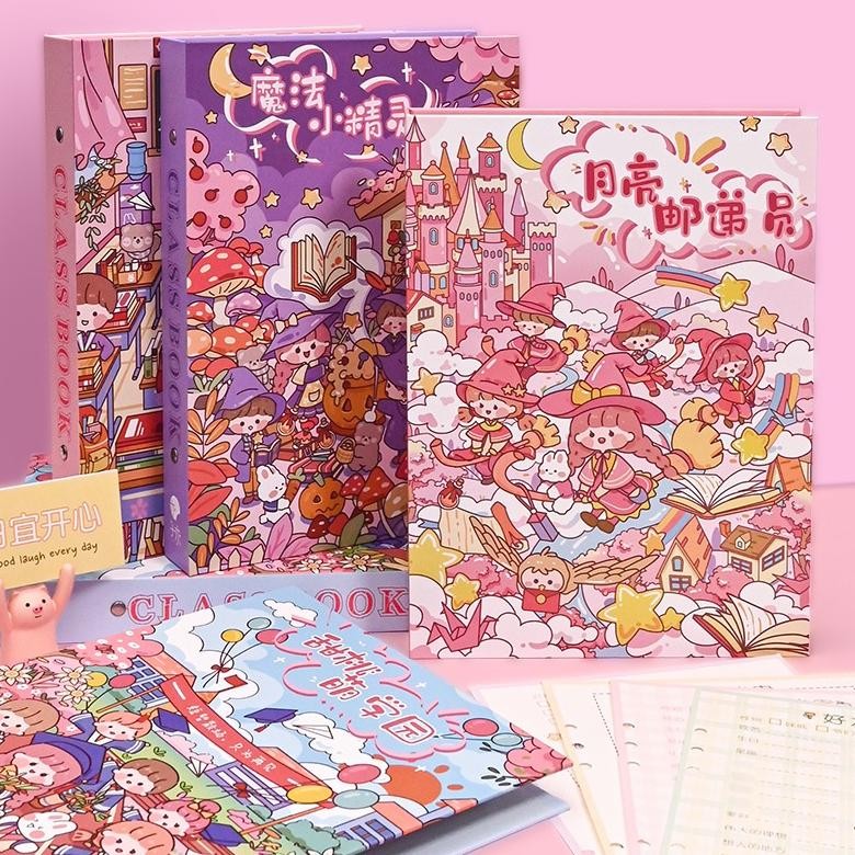 

Ready Agftoys Map Folder Ring Akichan Cute Ukuran A4 Free Kertas Akichan 1 Pack