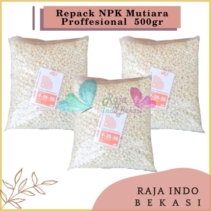 

Terlaris Raja Indo Bekasi Pupuk Npk Mutiara Professional 9 25 25 Mutiara Original Meroke Profesional Kemasan Repack 500 Gr 1 Kg