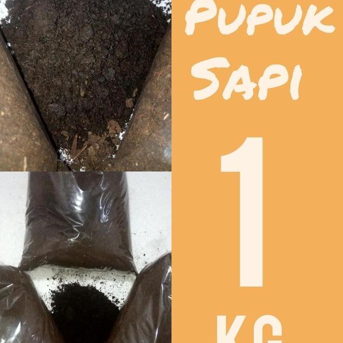 

Terlaris Pupuk Kandang Kemasan 1Kg Tidak Berbau Kotoran Sapi
