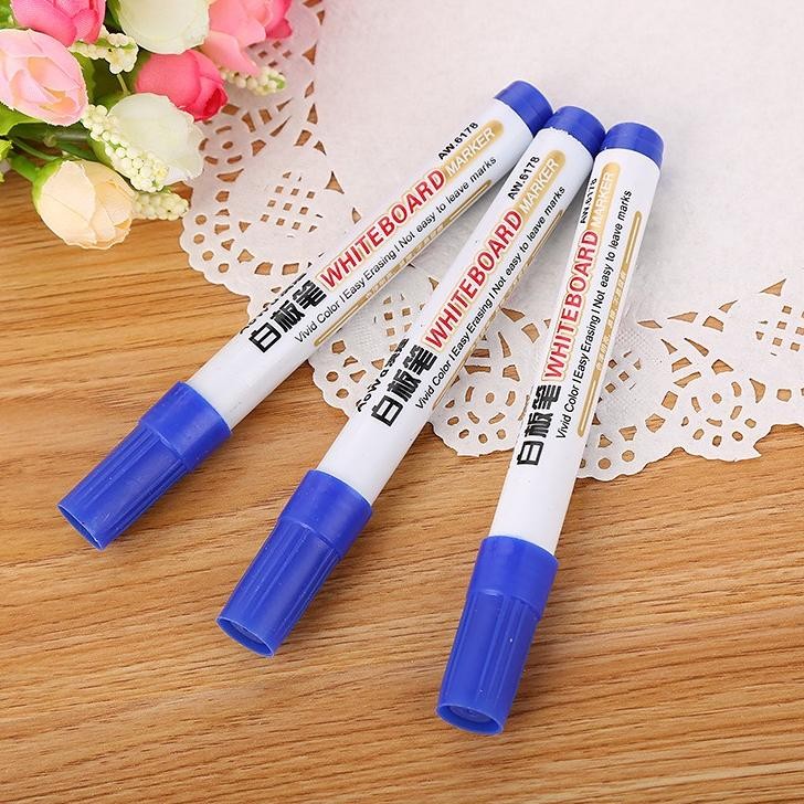 

Ready 10Pcs Spidol Whiteboard Papan Tulis Putih Per Kotak Bisa Dihapus Gm-St0086
