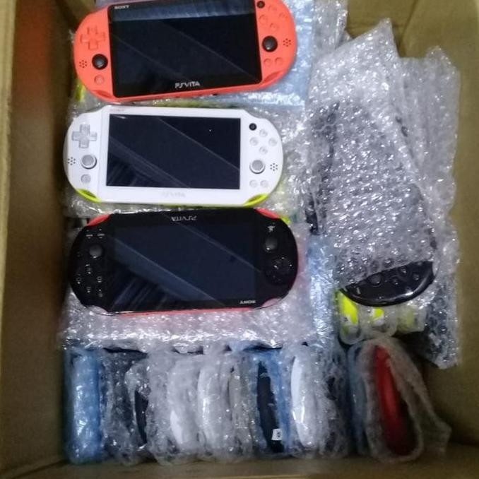 TERMURAH - PSVITA SLIM HENKAKU PS VITA SLIM CFW PAKET MICRO SD 64GB FULL GAMES