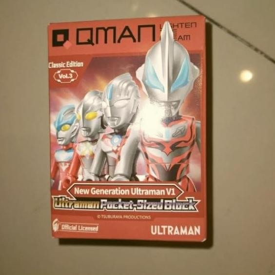 qman ultraman vol 3 sealed box random figure