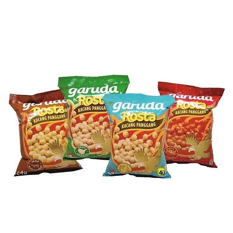

Ready stok Terlaris ( BERKAH ) GARUDA ROSTA Kacang Panggang 10 pcs x 12gr Rasa Bawang Pedas Jagung Bakar All Varian Rasa Snack Cemilan Anak Murah Termurah