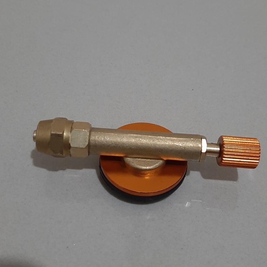 Kran Stop Keran Gas Kaleng Ulir Canister Adaptor Refill Gas Camping