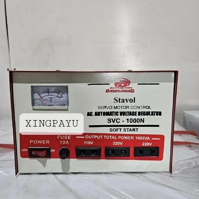 TERMURAH - Stavolt Matsunaga 1000 watt stabilizer