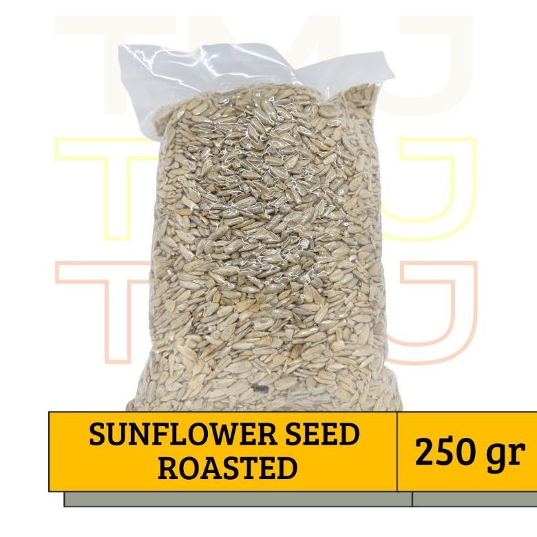 

Ready stok Terlaris SUNFLOWER SEED ROASTED / BIJI BUNGA MATAHARI KUPAS PANGGANG 250gr Termurah