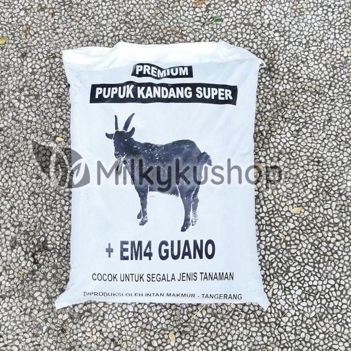 

Terlaris Pupuk Kandang Super Kambing Em4 Intan Makmur Halus Via Gosend D3V!!