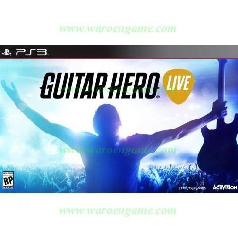 Sale Ps3 Guitar Hero Live Guitar Bundle ( R3 / Region 3 / English Ps3 Game)