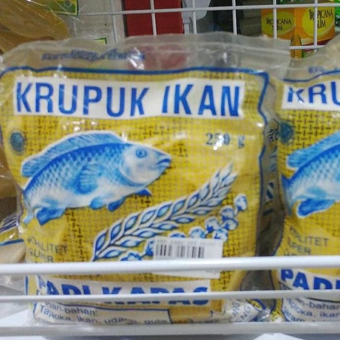 

Terlaris Kerupuk Ikan Padi Kapas Krupuk Oleh-Oleh Khas Cirebon 250 Gr