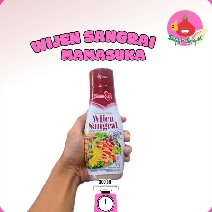 

Terlaris Mamasuka - Wijen Sangrai Kemasan Botol 300 Gram