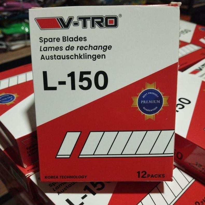 

NEW!!! NEW!!! isi cutter besar L-150 per box 60 pcs