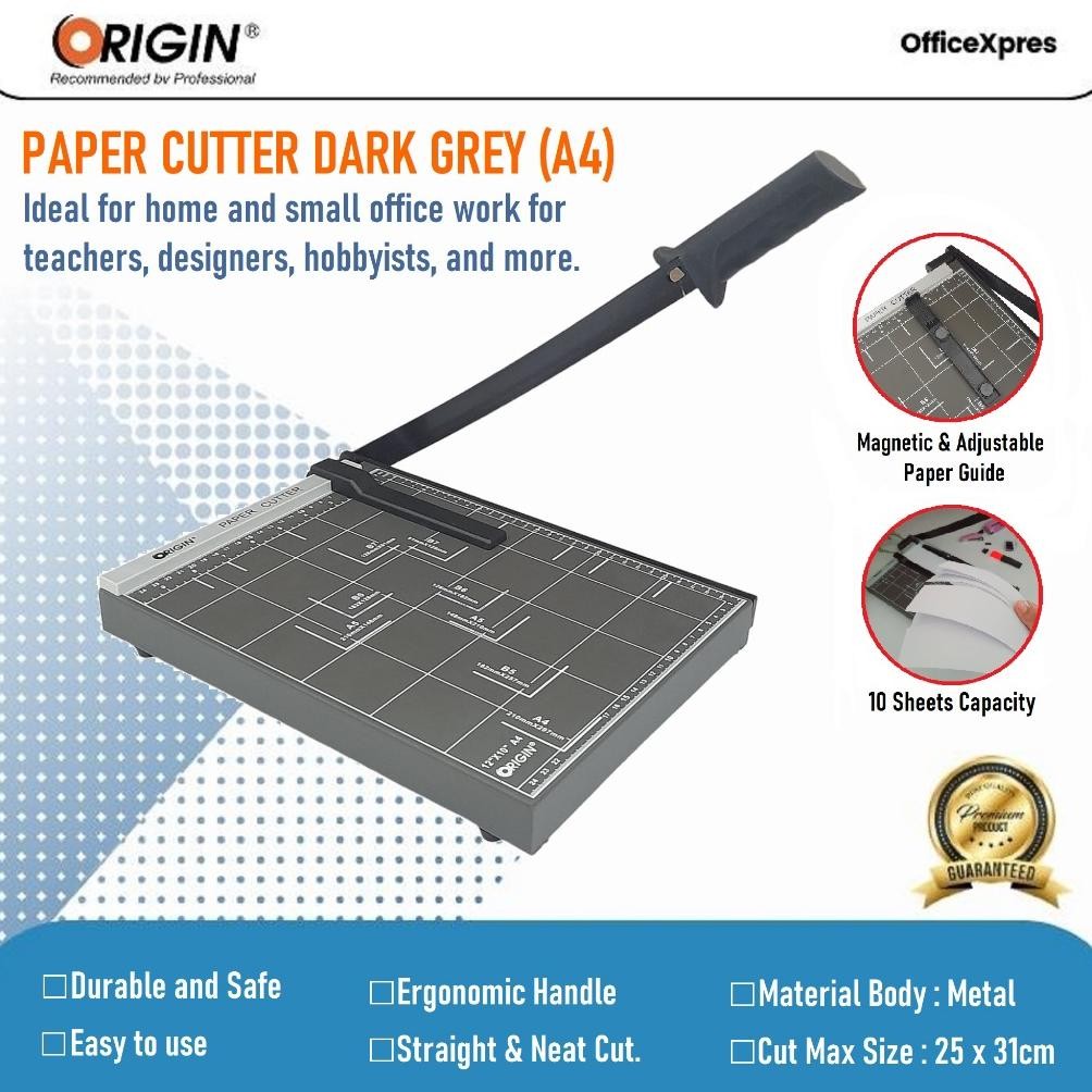

NEW!!! NEW!!! Alat Pemotong Kertas A4 / Alat Potong Kertas Origin A4 / Paper Trimmer / Paper Cutter A4 / Cutting Board