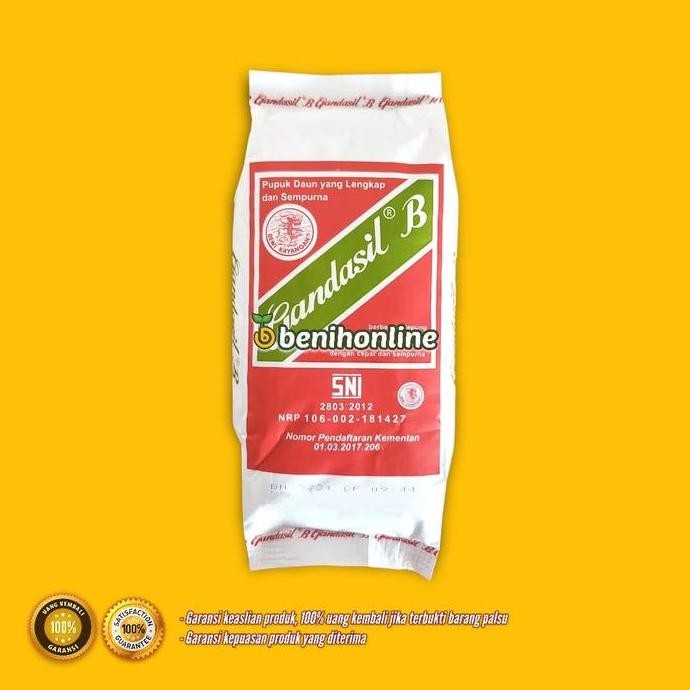 

Terlaris Pupuk - Gandasil B - 500 Gr - Dewi Kayangan Pupuk Buah Pupuk Bunga Npk