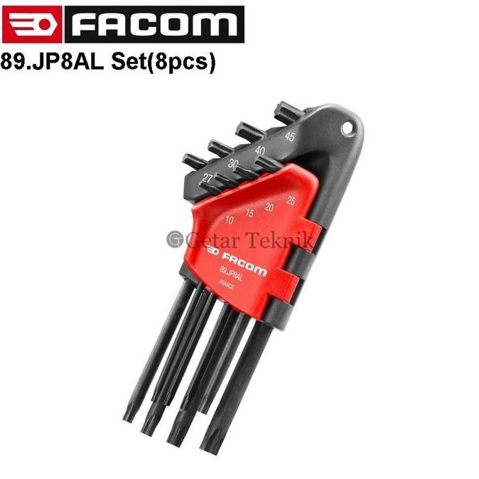 Diskon Kunci L Bintang Set (8Pcs) Facom 89.Jp8Al