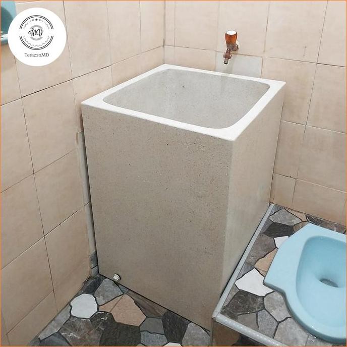 TERMURAH - Bak mandi kotak teraso | Bak air