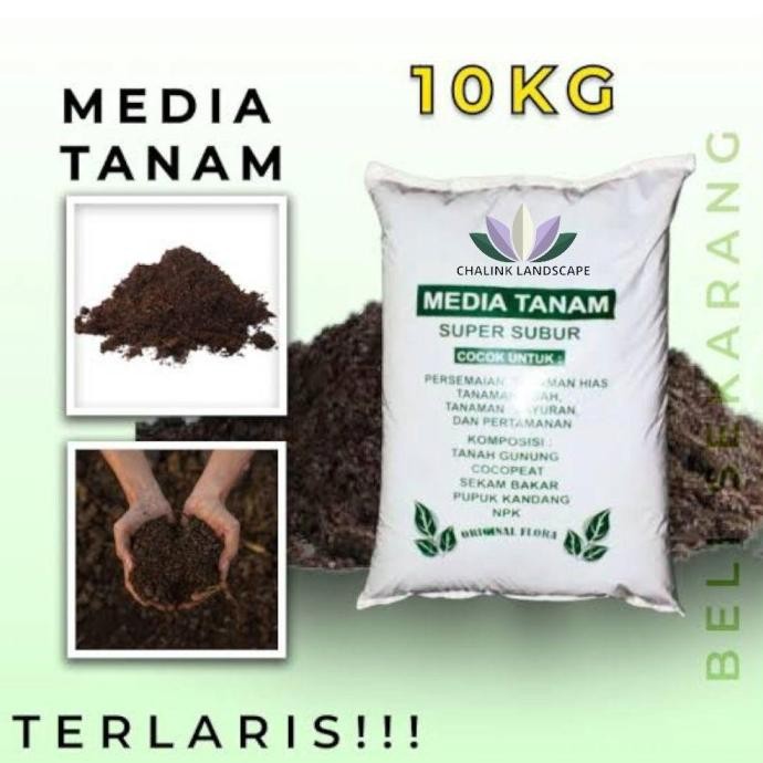 

Terlaris Garden Soil Pupuk Kandang Halus 10 Kg - Media Tanam Tanah Pupuk Tanaman Buah Dan Sayur