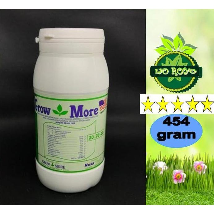

Terlaris Pupuk Growmore 20 20 20 454 Gram 500 Npk Seimbang Kemasan Pabrik