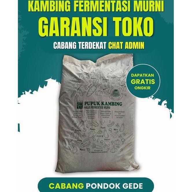 

Terlaris Tersedia Pupuk Kandang Kambing Organik Halus Siap Pakai 10 Kg Pondok Gede