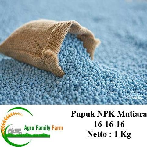

Terlaris Pupuk Npk Mutiara 16-16-16 Kemasan 1Kg